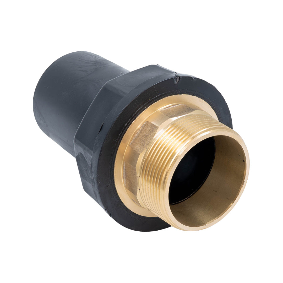 Brass x PE Male Transition Adaptor