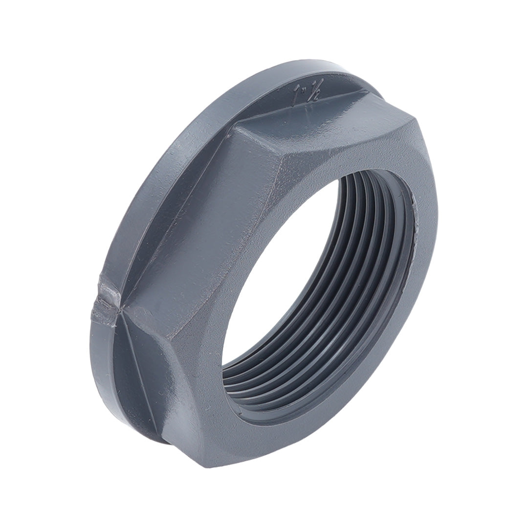PVC Back Nut Threaded