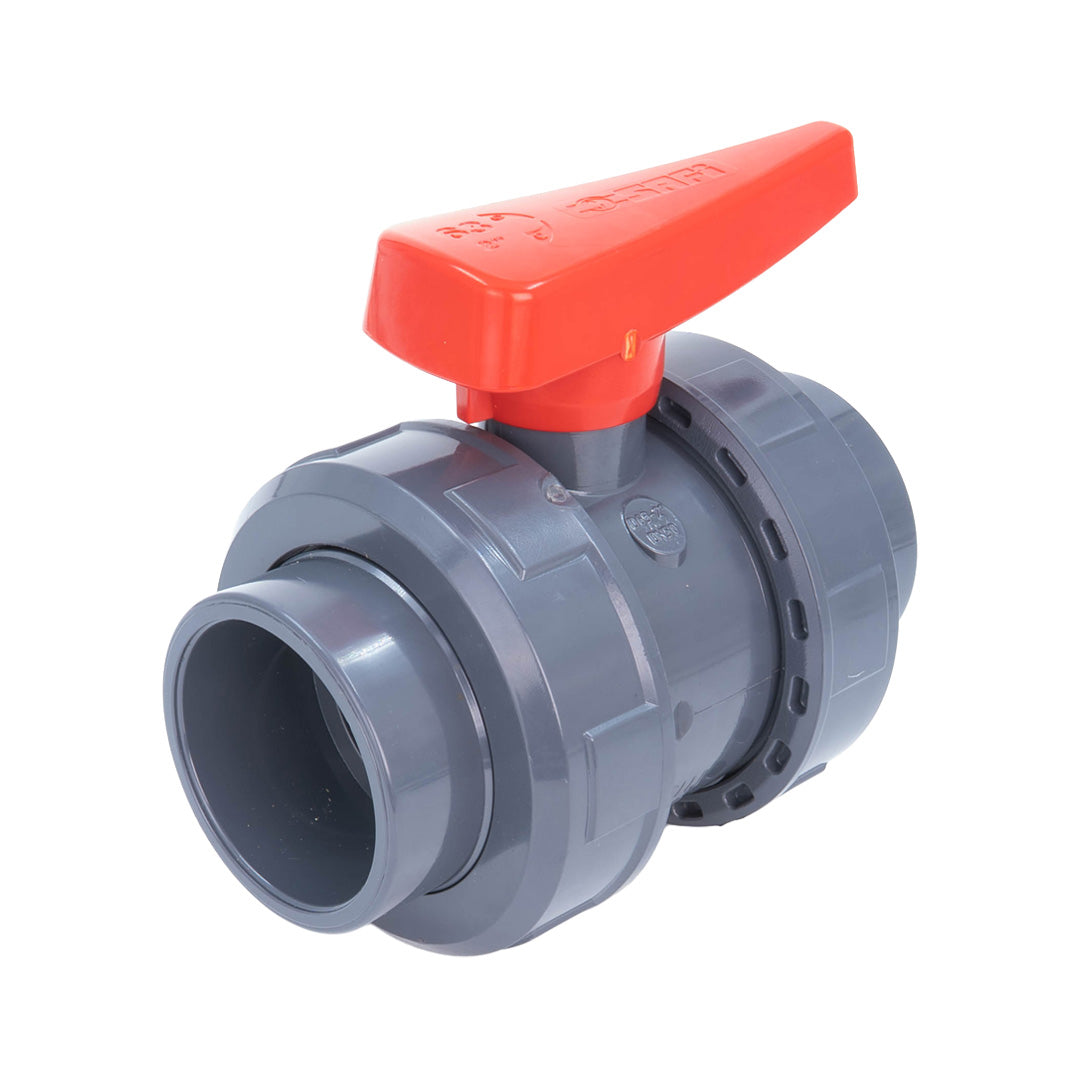 SAFI PVC Ball Valve Plain Metric