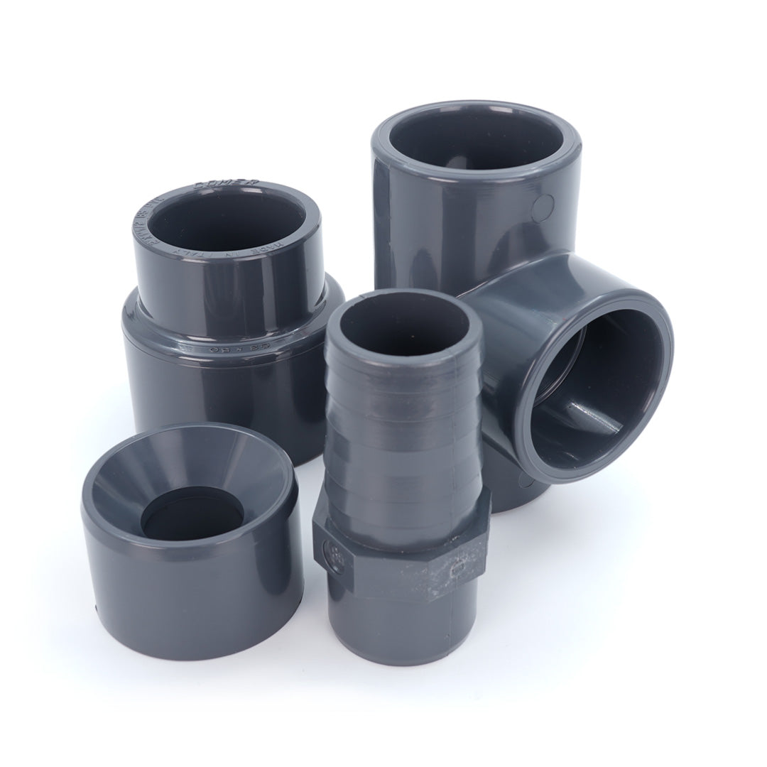 Inch Plain PVC Fittings