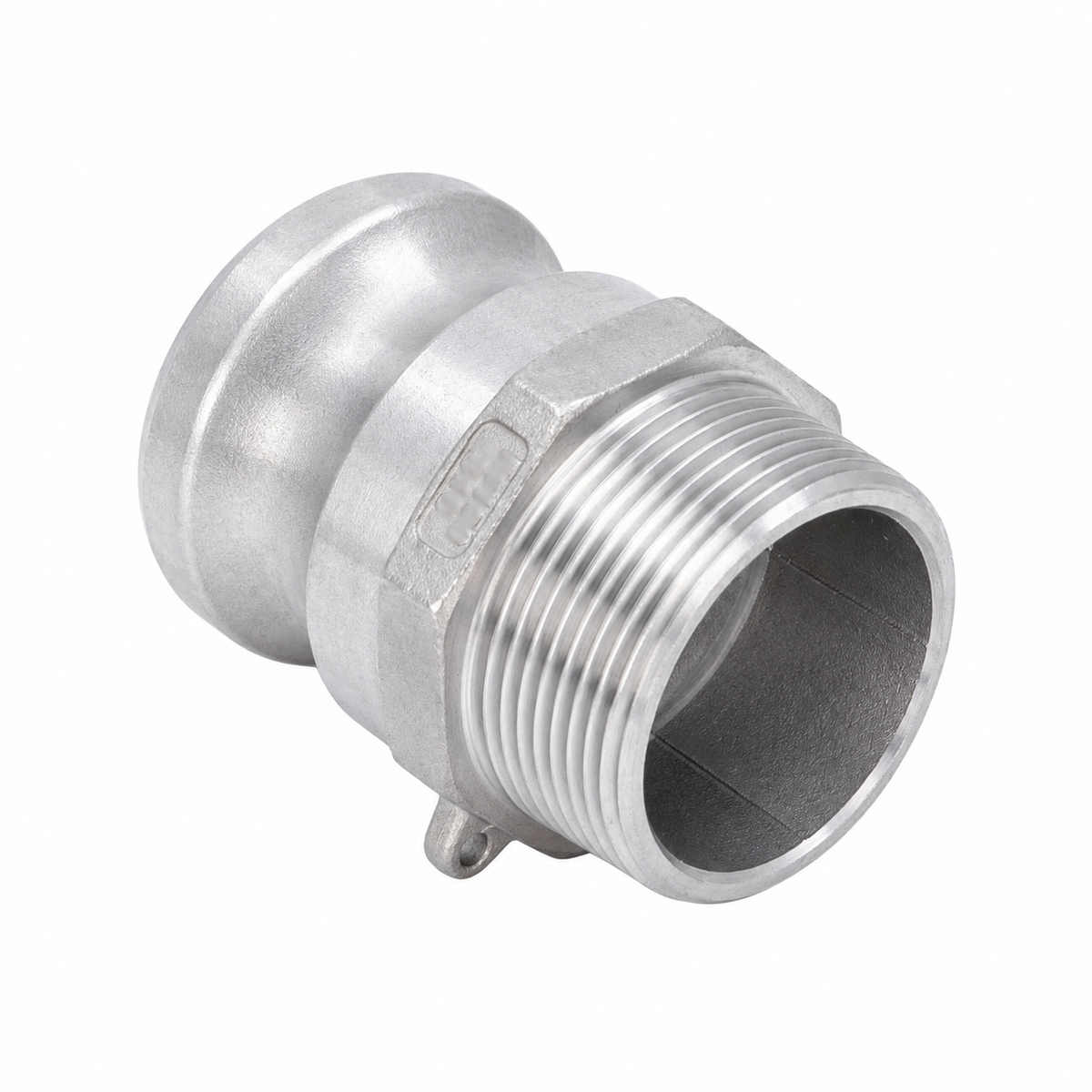 Aluminium Camlock Male BSP x Plug - F