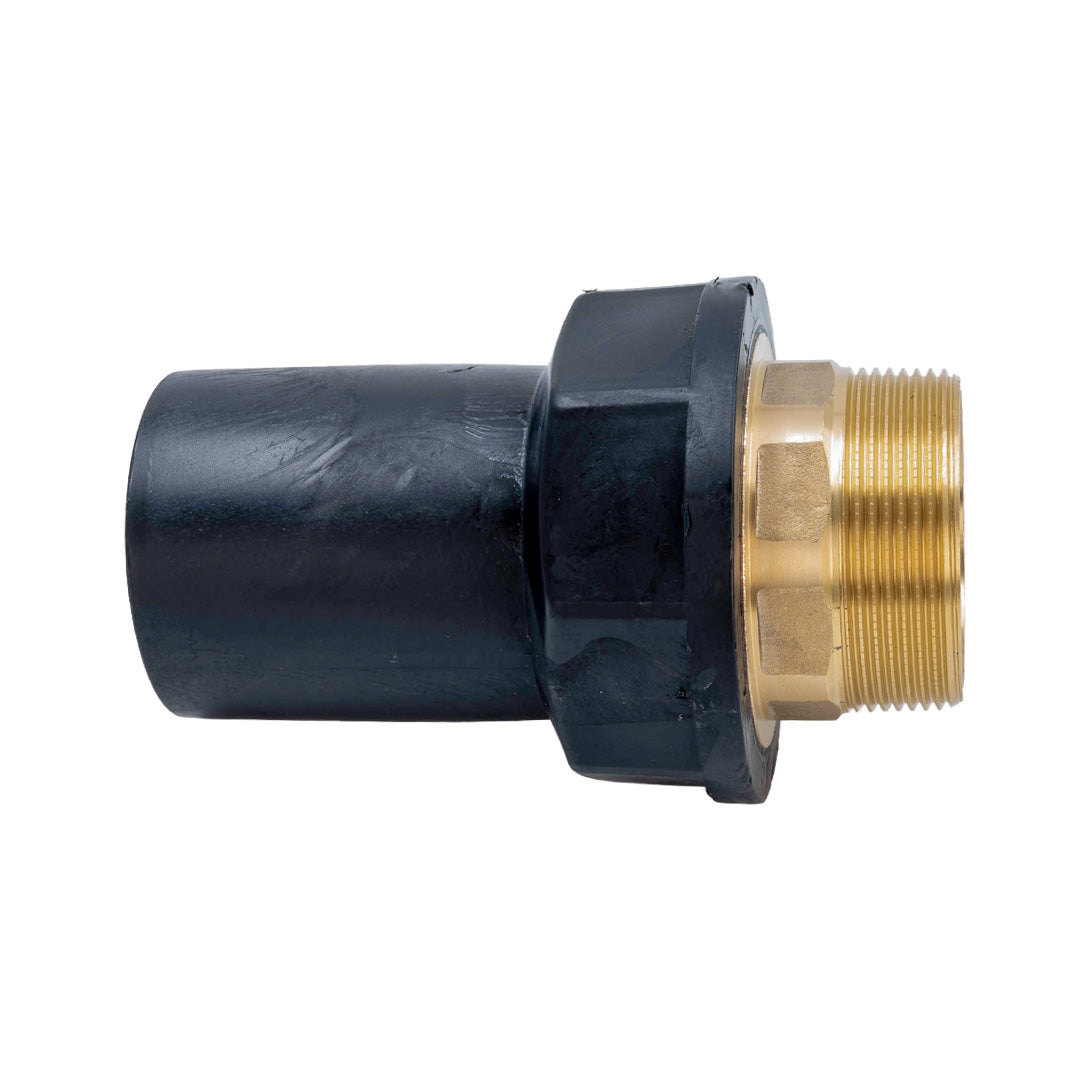 Brass x PE Male Transition Adaptor