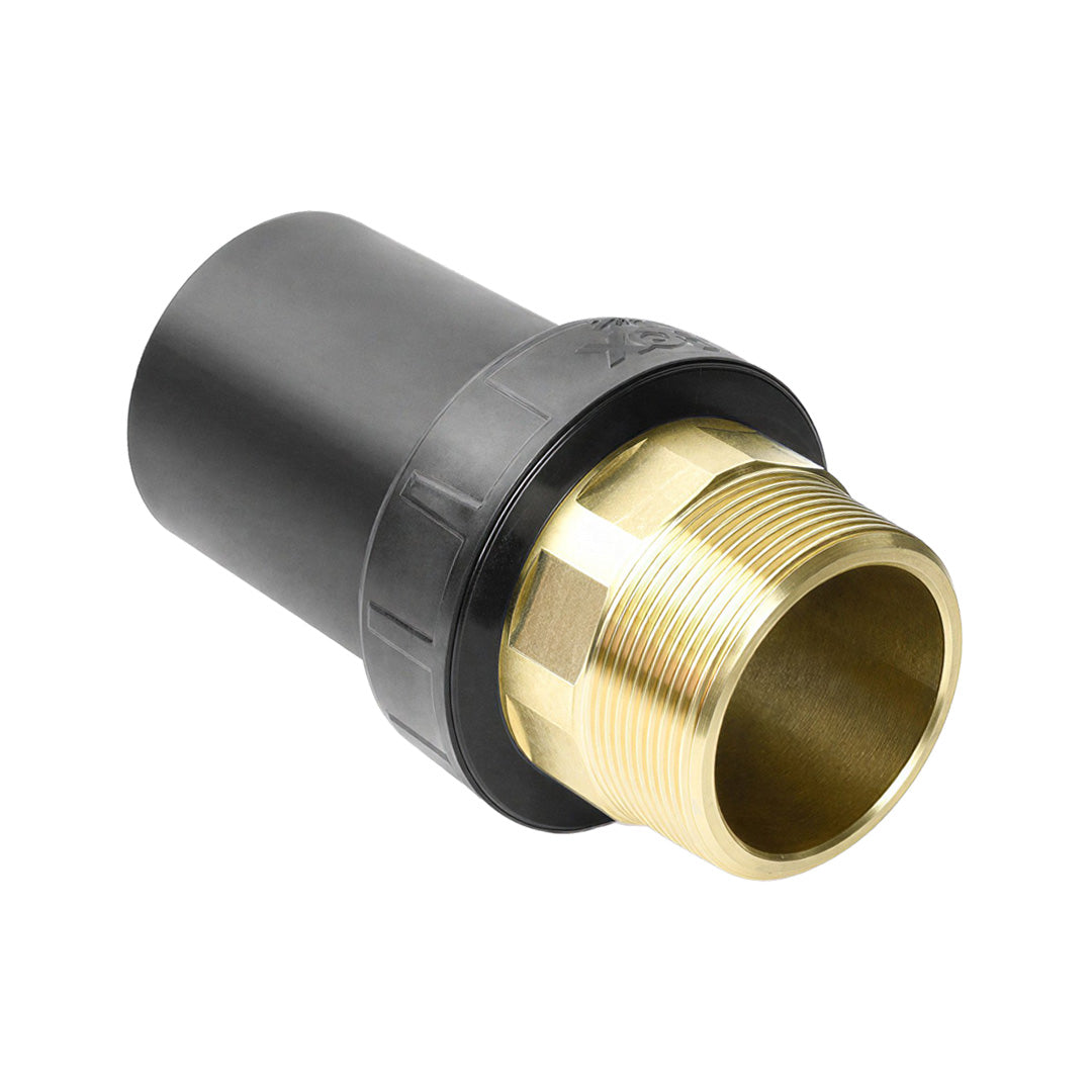 Brass x PE Male Transition Adaptor