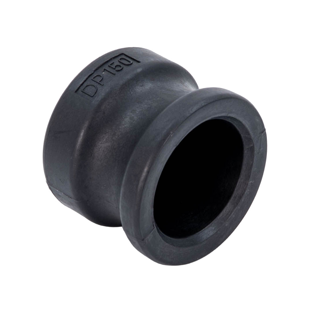 Black plastic plug for camlock