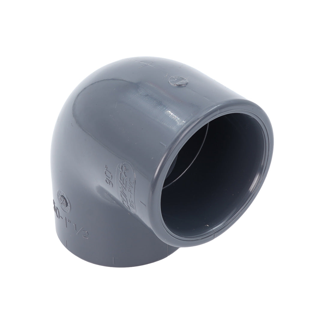 PVC Elbow 90° Plain x Thread
