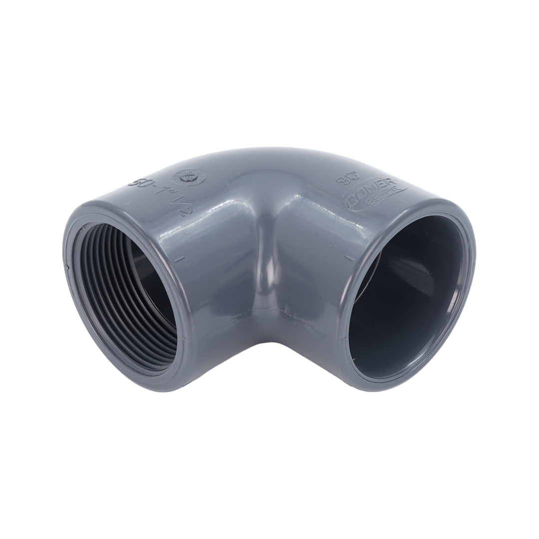 PVC Elbow 90° Plain x Thread
