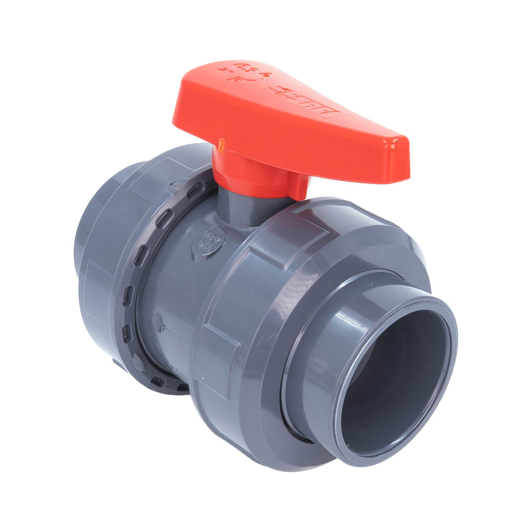 SAFI PVC Ball Valve Plain Metric