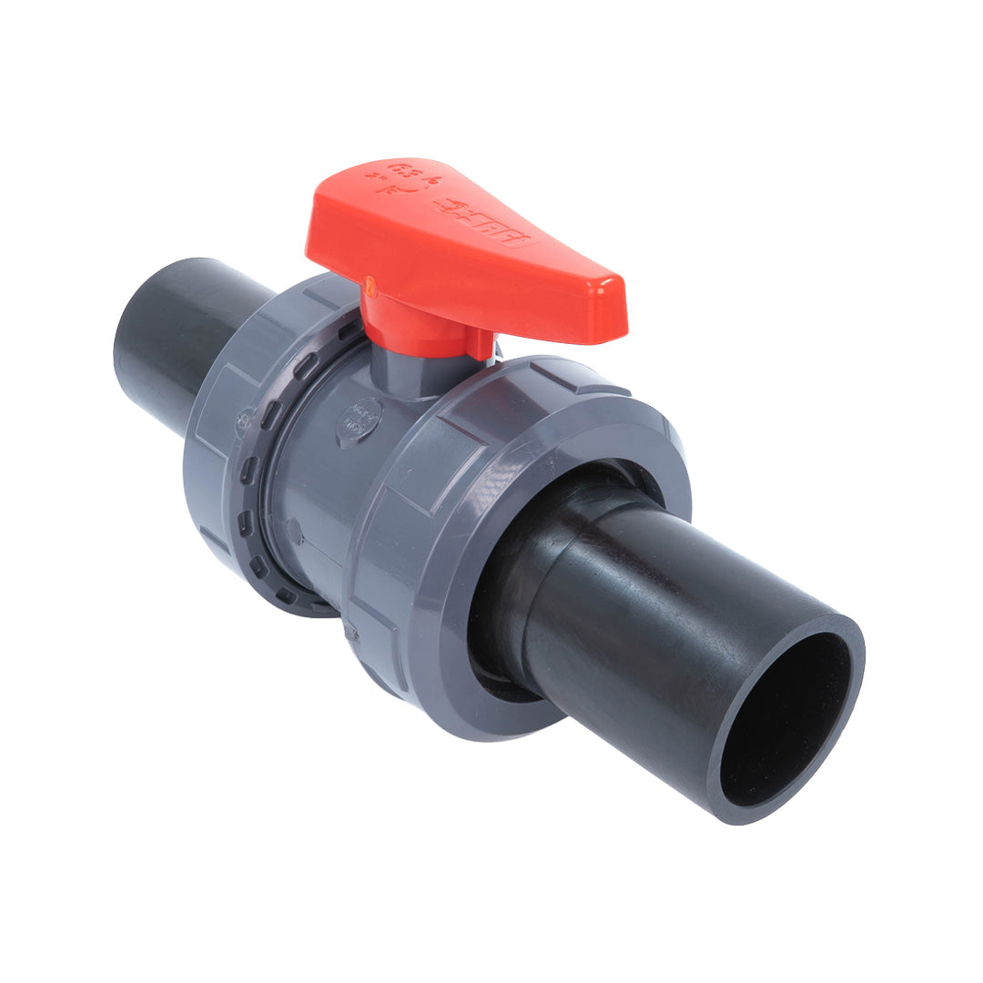 SAFI PVC Ball Valve HDPE Spigot Ends