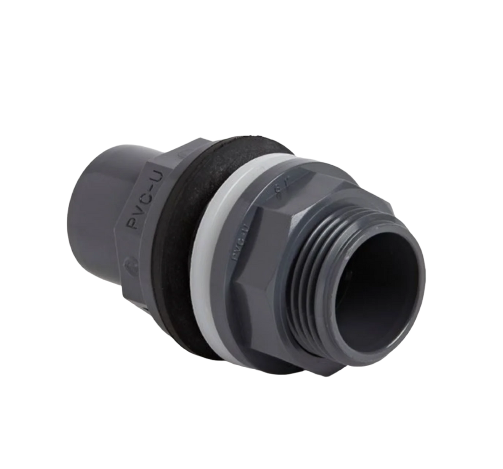 Pvc Tank Connector 2 Inch PVC Tank Connector | Tank Adaptor | The PVC Shop