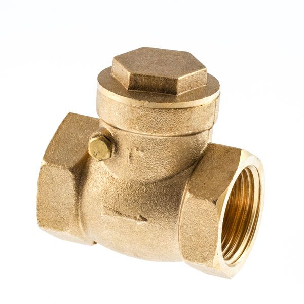 Brass Swing Check Valve - Rubber Seat