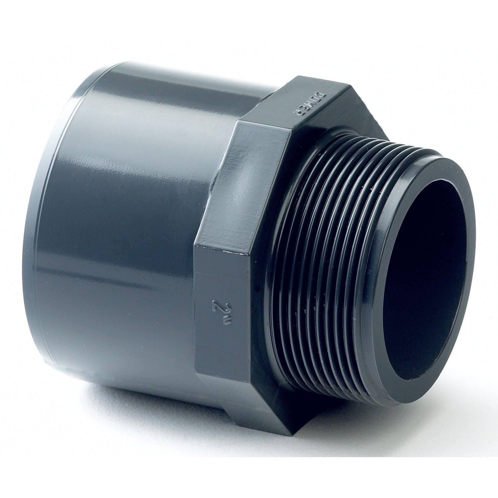 Premium Inch Plain x Threaded PVC Fittings Collection