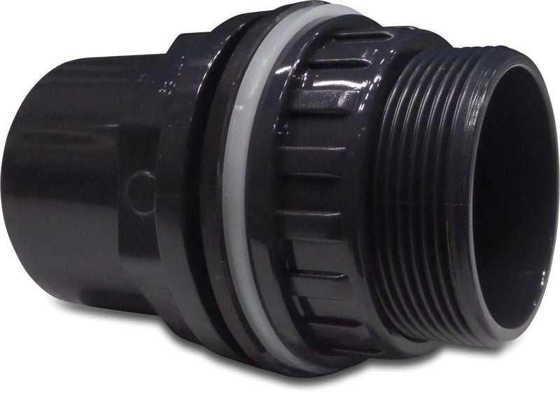 Pvc Tank Connector 2 Inch PVC Tank Connector | Tank Connector | PVC Bulkhead | T-mex Express