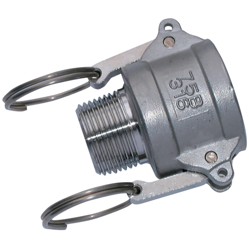 SS Camlock Male BSP x Coupler - B